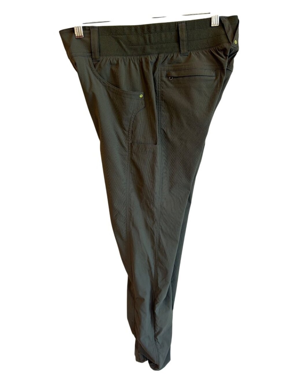 Title Nine Women's 8 Nylon Clamber Pants Green * - Picture 11 of 17